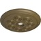 Ekena Millwork Spiral Ceiling Medallion (Fits Canopies up to 4"), 25 1/4"OD x 4"ID x 2"P, Mississippi Mud CM25SPMMF - alternate 3